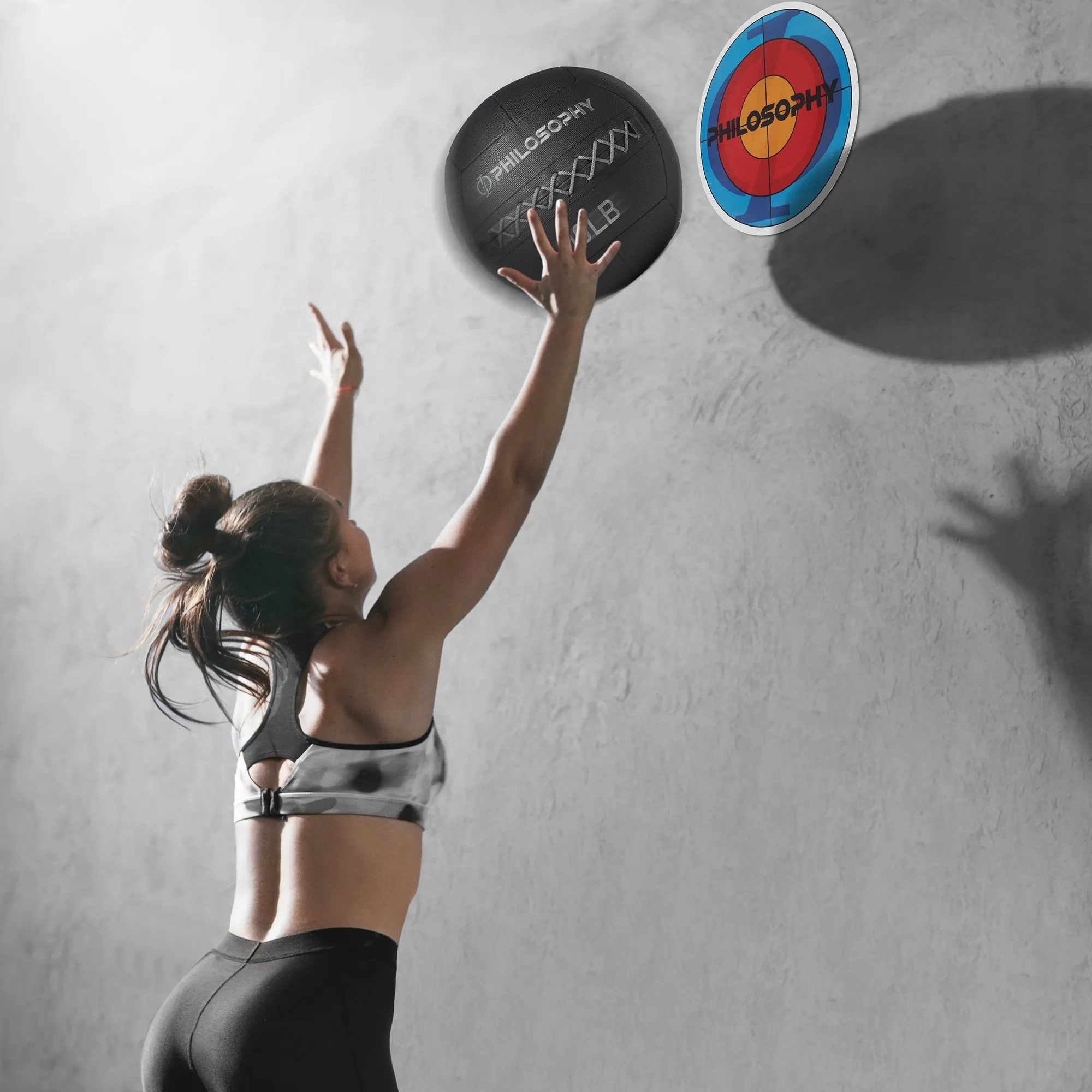 Wall Ball - Soft Weighted Medicine Ball, Non-Slip Grip