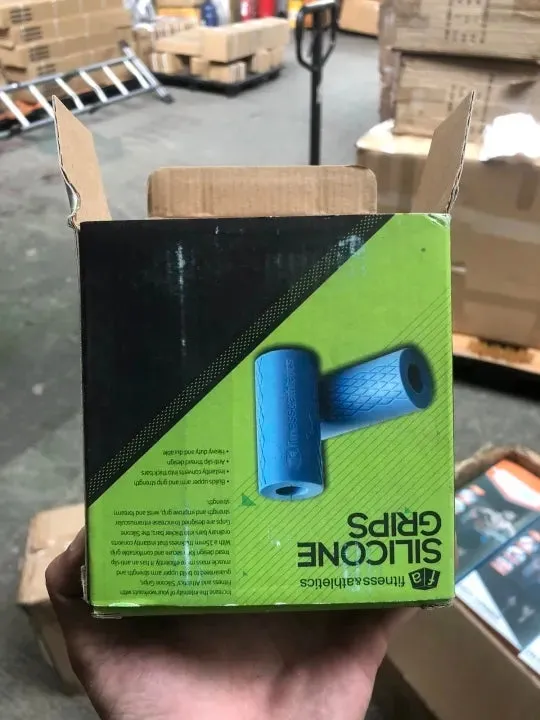 [WAREHOUSE SALE!!!] - Fitness & Atlethics Silicone Gym Grip Bar - [ISSUE: DAMAGED BOX] - NO RETURN POLICY