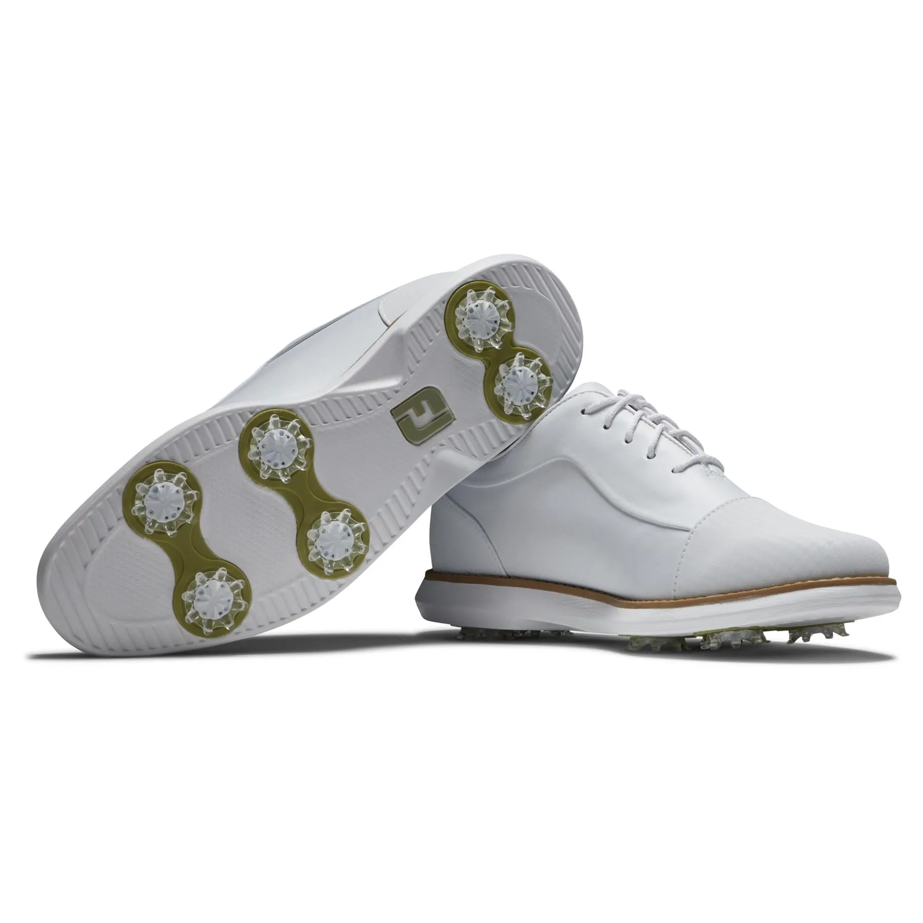 Womens Traditions Golf Shoe White - AW24