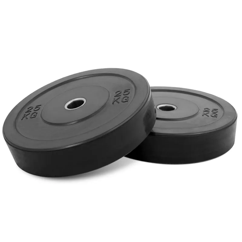 XLR8 Black Bumper Plates