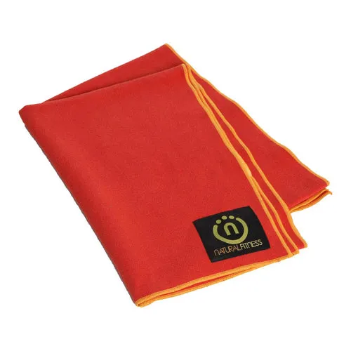 Yoga Mat Towel Red/Sun 1 Count By Natural Fitness